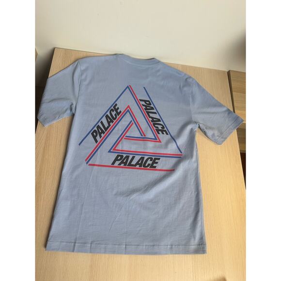 Palace Basically A Triferg Tee - Size S - Blue - MINT - Picture 1 of 5